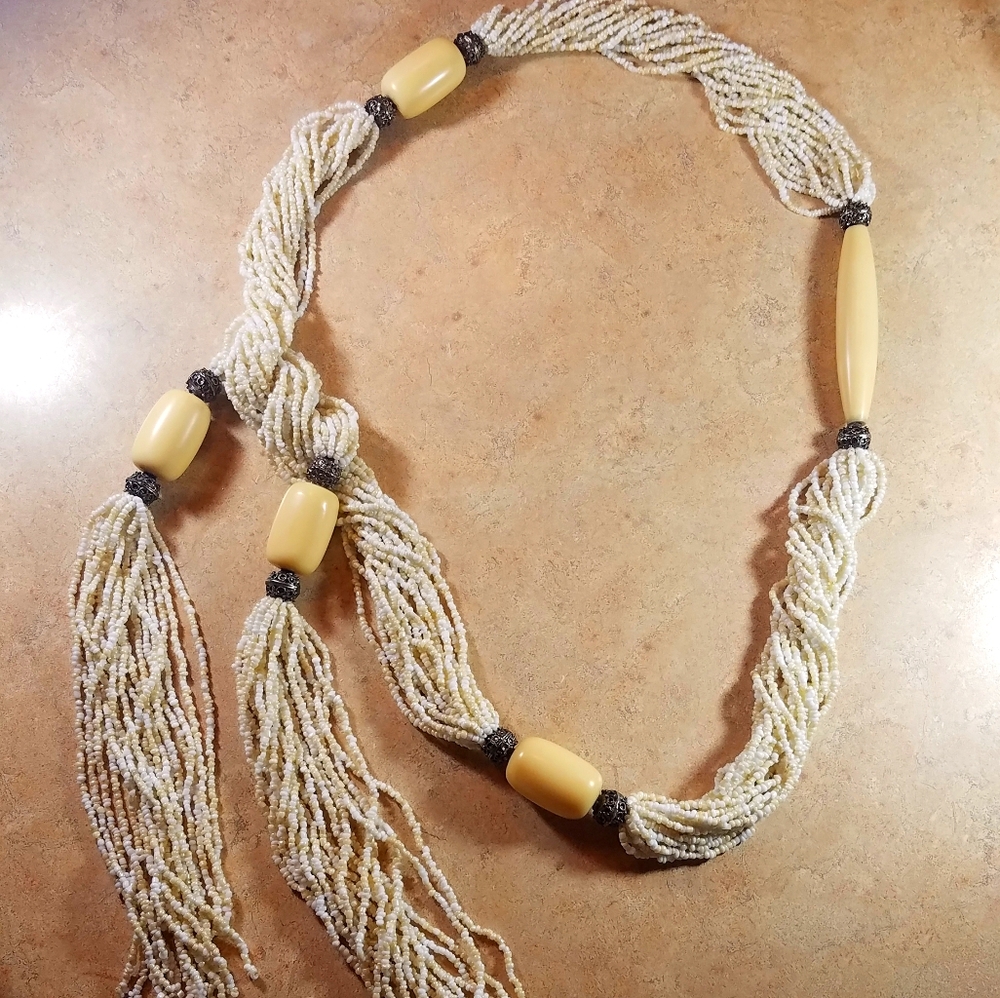 Vintage beaded belt